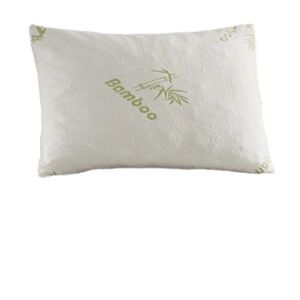 Bamboo Luxury Comfort Memory Foam Firm Support Hypoallergenic Queen Size Pillow